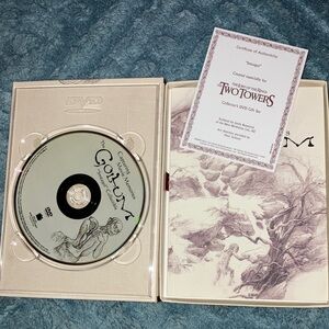 Gollum Collector's Edition DVD with Silver Disc